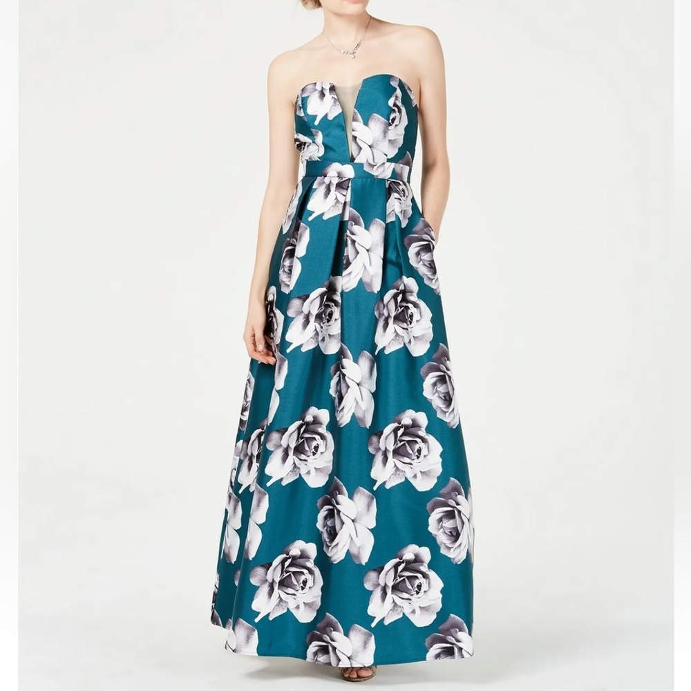Speechless Strapless Dress/Gown